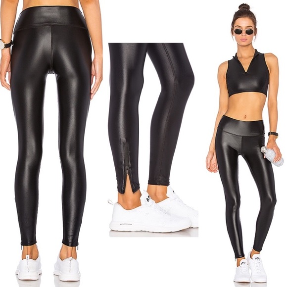 Alexis REN Active Zipper Black Workout Legging - Picture 5 of 15